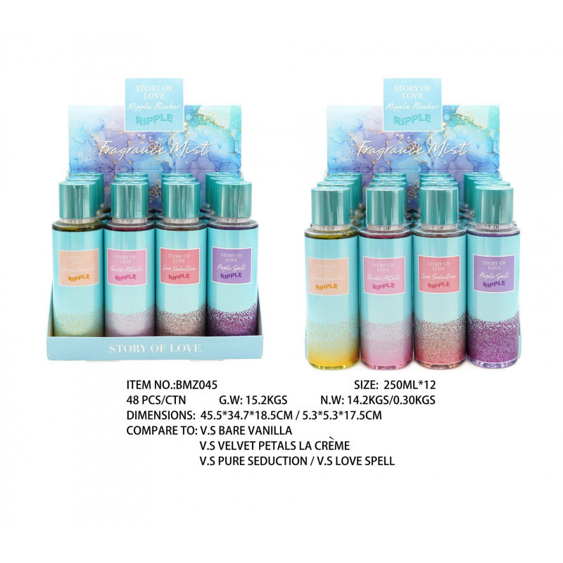 香水持久留香250ml 女士香水身体喷雾香氛持久perfumes东南亚外贸|undefined
