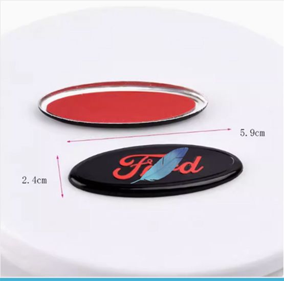 Suitable for Ford Steering Wheel Logo, Mondeo, Focus, Escort, Edge, Taurus Modified Decorative Sticker Logo