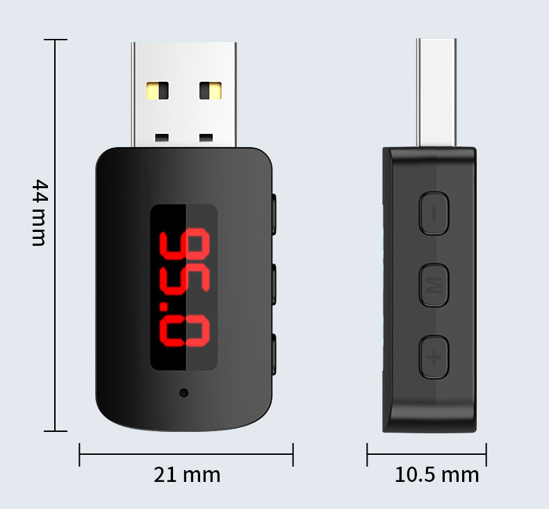 New Bluetooth 5.4 Car Receiver Fm Transmitter with Call Function Audio Adapter Wireless Bluetooth Receiver