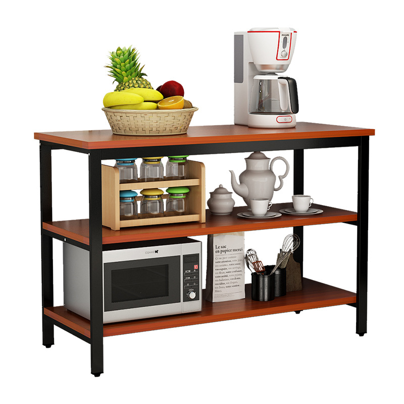 Fábrica directa de mesa de corte de cocina mesa de almacenamiento de cocina doméstica mesa de guía multifuncional mesa larga pequeña simple