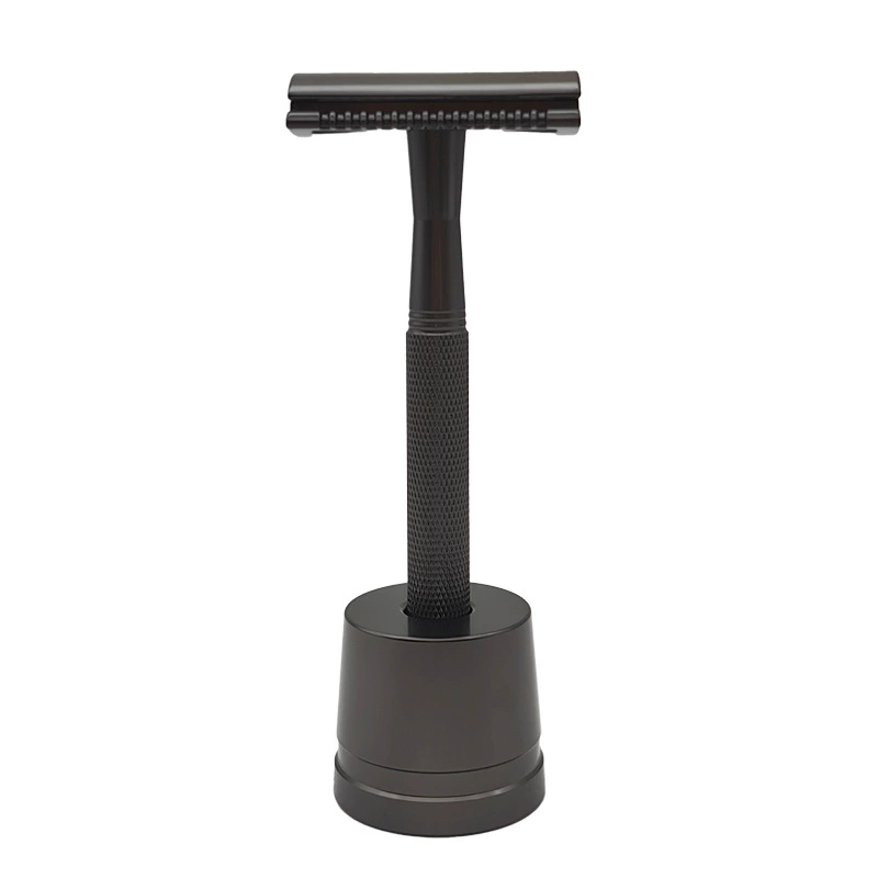 Black razor, metal material