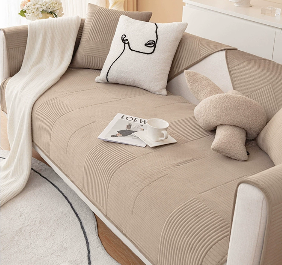 Plush sofa, non-slip winter pillow, increased thickness, new collection