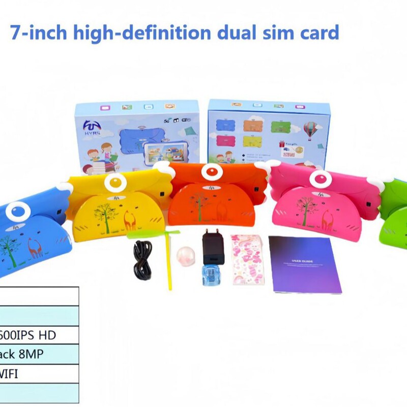 C7 cross-border 2SIM card 12 256G call Android 13 student children tablet internet Children's