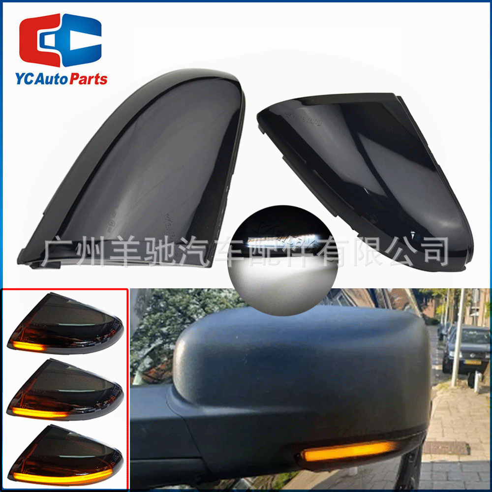 Aplicable a 09 - 18 Dodge Ram pickup RAM 1500 2500 luces de dirección espejo retrovisor LED flujo de luz
