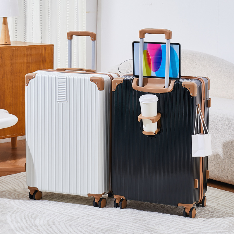 Maleta de 20 pulgadas para hombres, maleta de tracción para mujeres, nueva 24 contraseña de viaje, maleta de rueda universal, duradera