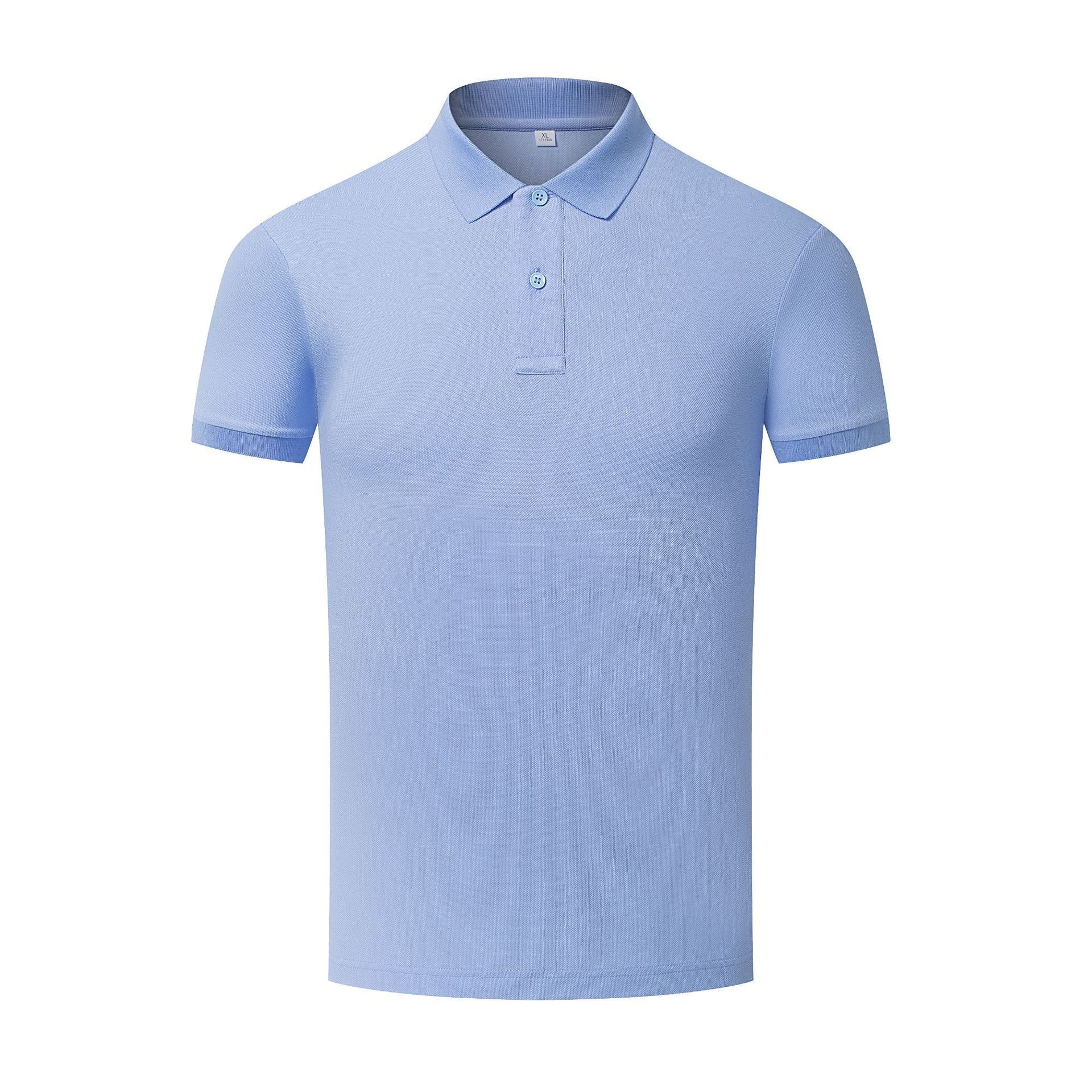 Camiseta Polo de Algodón de Color Sólido para Hombre y Mujer, Estilo Informal de Negocios, Venta al por Mayor de Fábrica, Manga Corta, Estilo Básico de Verano, BYB0020 Chino-Alemán