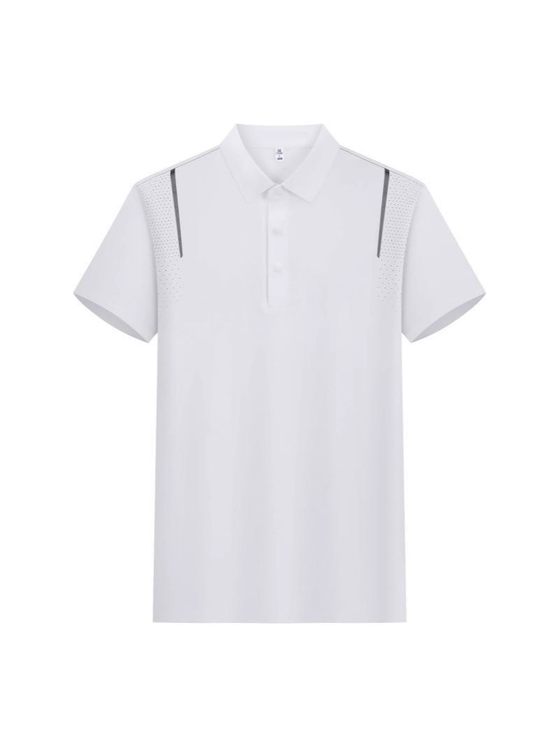 170G secado rápido camiseta polo camiseta de verano impresa logotipo de manga corta ropa de trabajo masculina y femenina ropa de grupo personalizada