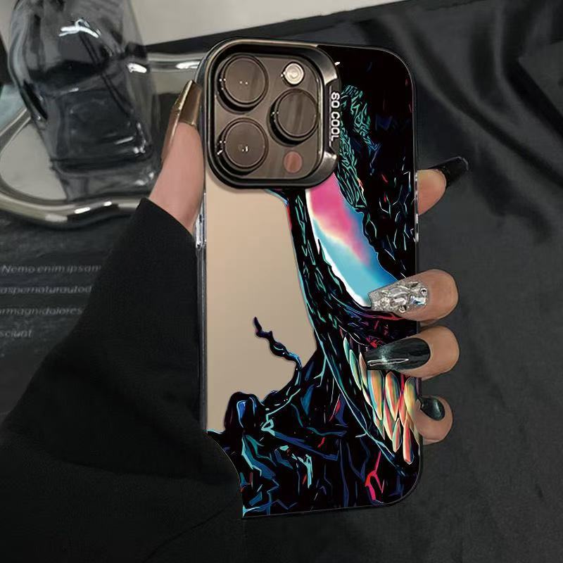 Colorful Venom Suitable for Apple 13 Phone Case iPhone 16 Cross-Border New Protective Cover 15 Anime 14 Personalized 17 Colorful Venom Suitable for Apple 13 Phone Case iPhone 16 Cross-Border New Protective Cover 15 Anime 14 Personalized 17