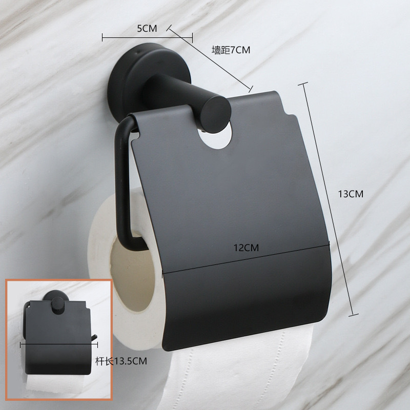 304 acero inoxidable roll rack toallas de baño hotel caja de toallas de baño porta teléfonos móviles de baño porta toallas de baño sin perforación