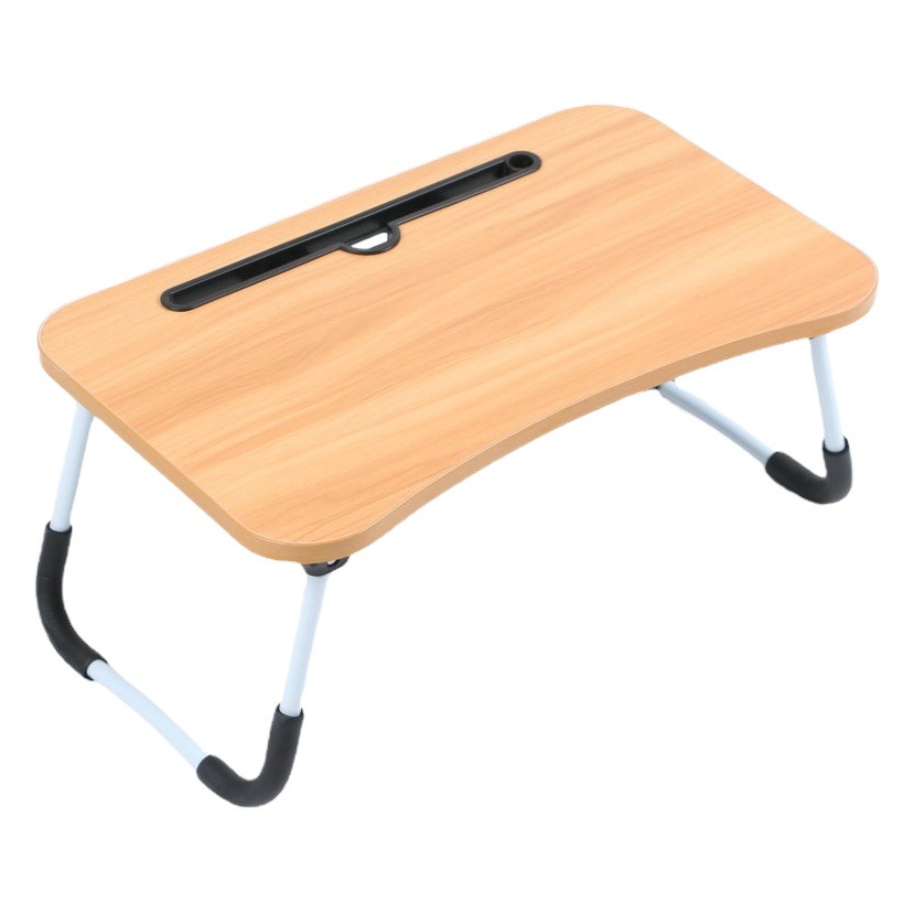 Card Slot Cup Holder Bed Computer Foldableing Table Student Dormitory Home Office Lazy Table Bed Desk Small Table
