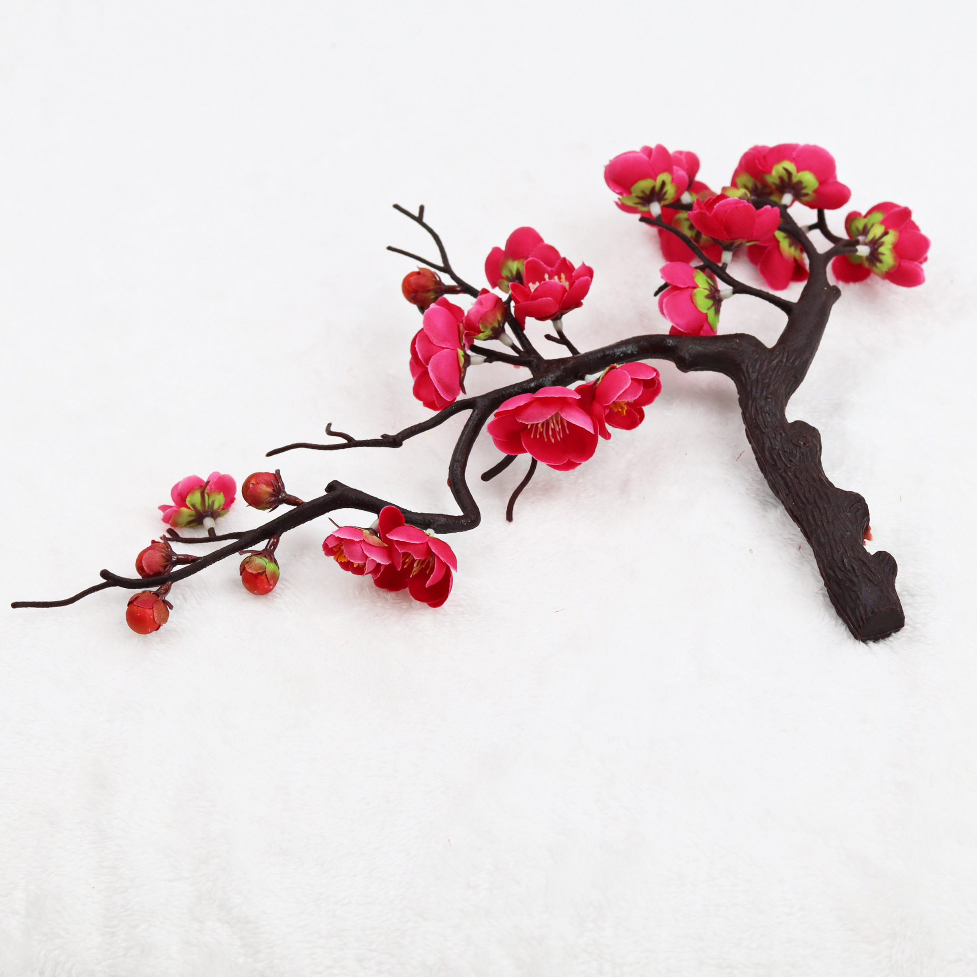 분재 매화 로즈 레드 (폭 27cm )