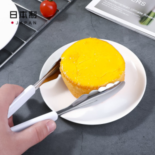 Echo Japanese Multifunctional Food Clips Baking Stainless Steel Bread Cake Clips Anti-Scalding Barbecue Clips Kitchen Food Clips