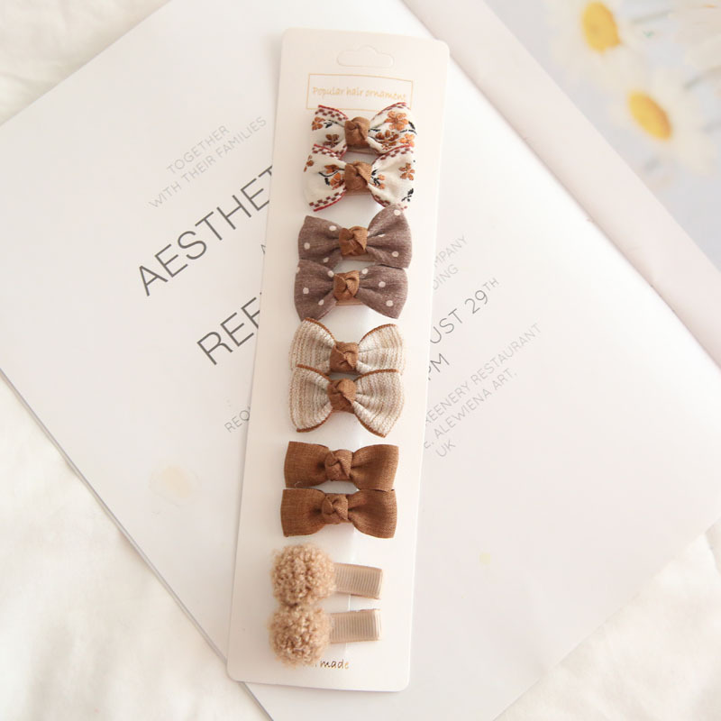 A116 fábrica al por mayor de los niños tocado accesorios para el pelo del bebé arco horquilla básica 10 unidades traje 1 Grupo