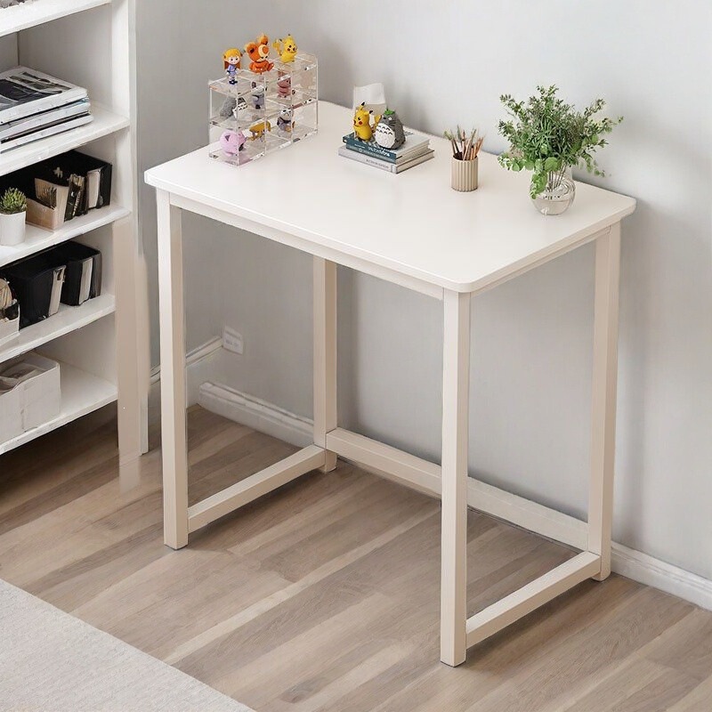 Small square table for rental housing, single-person storage table, rental house computer desk, bedroom office desk, student writing desk
