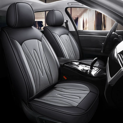 Factory Direct Sales of All-Season Universal Car Seat Cushions, All-Season Wear-Resistant Water-Resistant Full Leather Universal Car Seat Cushions