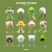 ��ϵ��ֿɐ�С�֫Fë�q���^ñ��Ů�ﶬ���Ӻ�ů�T��ᘿ��o��ñ