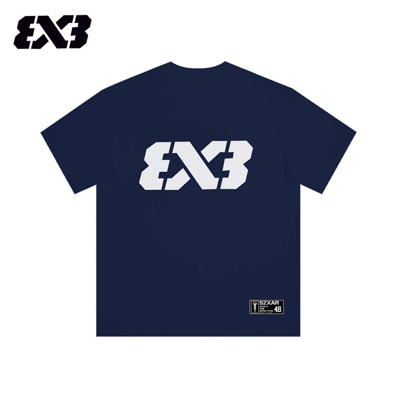 América de manga corta ropa de tiro deportivo de tendencia de letras generales secado rápido transpirable suelta sudor camiseta de verano para hombres y mujeres