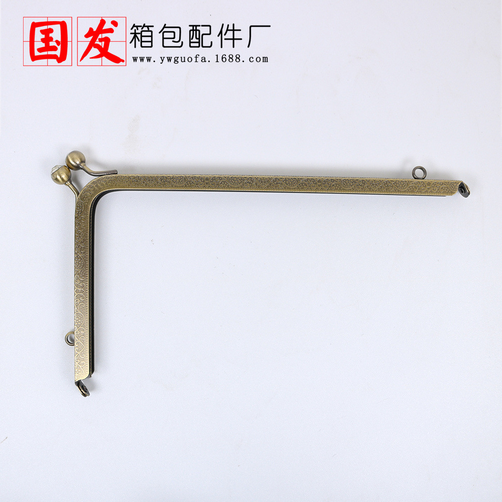 50%: 21CM cabeza de diamante en relieve oro en forma de L bolsas de teléfono móvil de diamante blanco no poroso viscose bronce