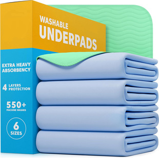 Cross-border Hot Sale Mattress with Handle Positioning Diaphragm Pad Incontinence Mattress Washable Reusable Transfer Pad for the Elderly