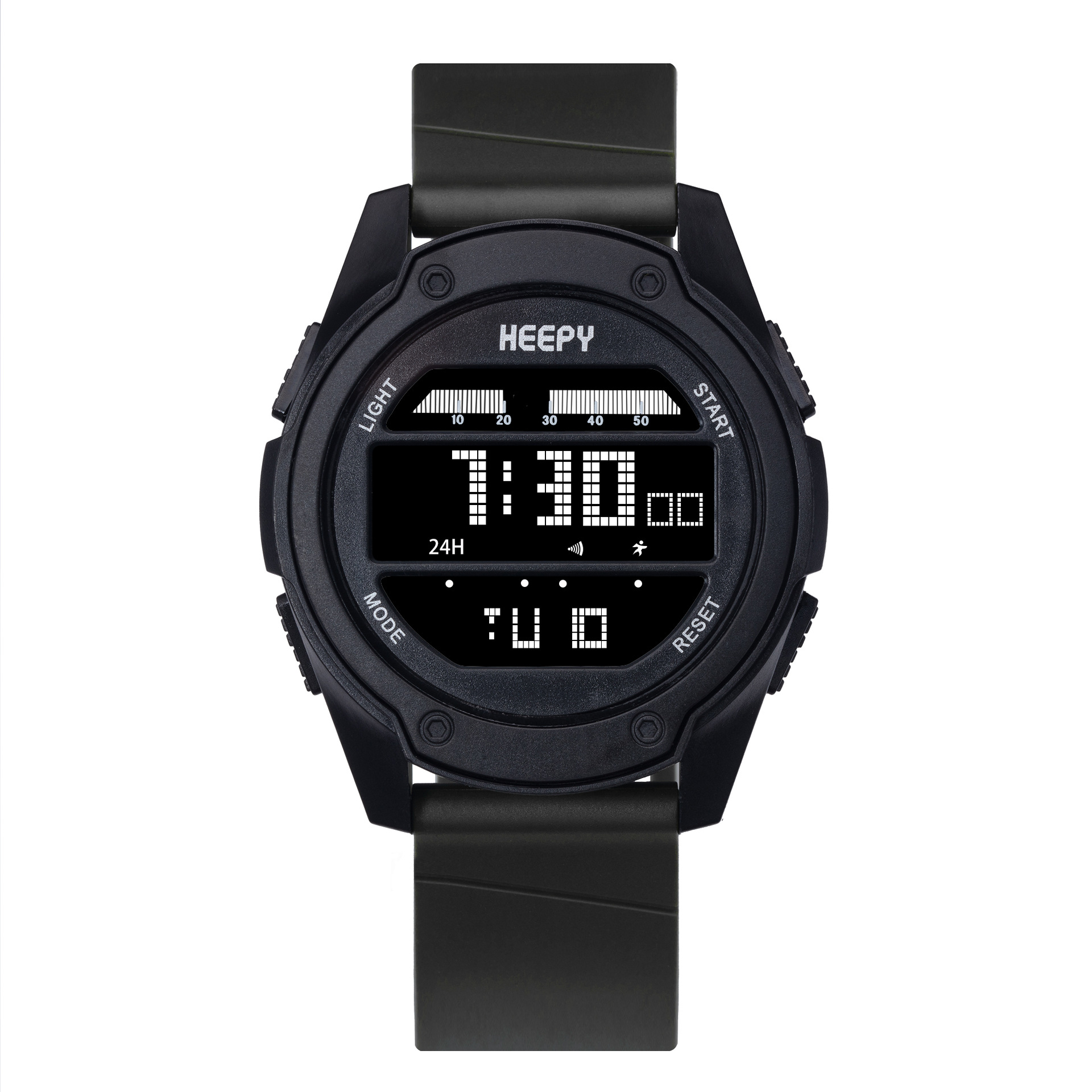 Venta caliente transfronteriza estudiante casual reloj electrónico pareja de moda simple luminoso impermeable reloj de alto grado para hombres y mujeres