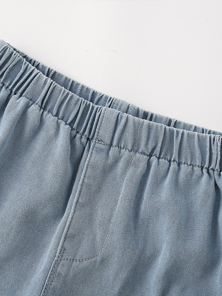 Transfronterizo mlawee verano nuevos productos de ropa infantil pantalones infantiles cómodos y sueltos pantalones vaqueros para niños pequeños y medianos europeos image 2