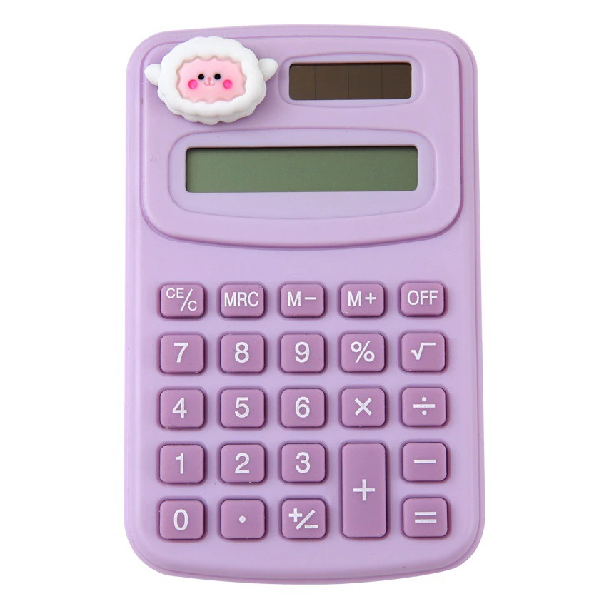 Милый мультфильм калькулятор Мода Мини Портативный калькулятор портативный офисный компьютер начальной школы оптом