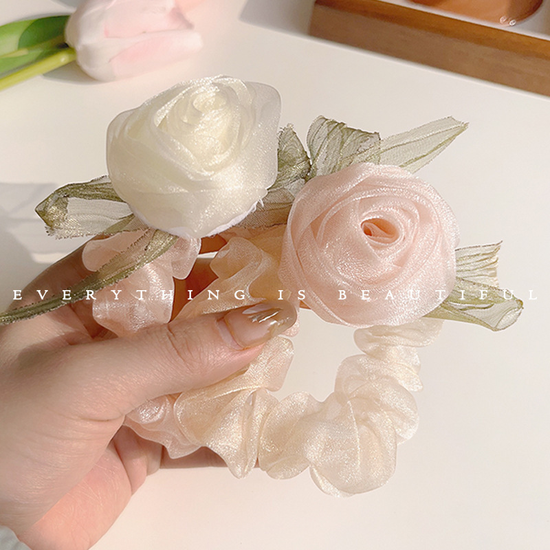 結婚式のブライズメイドの手首の花ピンクのバラの花の姉妹グループブレスレットフラワーウェディング用品ブライズメイドグループハンドフラワーウェディングクロス|undefined