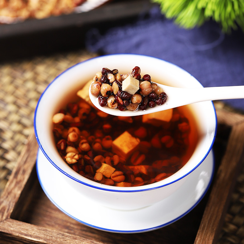 炒薏米赤小豆芡实茯苓茶250/瓶熟薏苡仁养生茶红豆薏米炒熟泡水|undefined