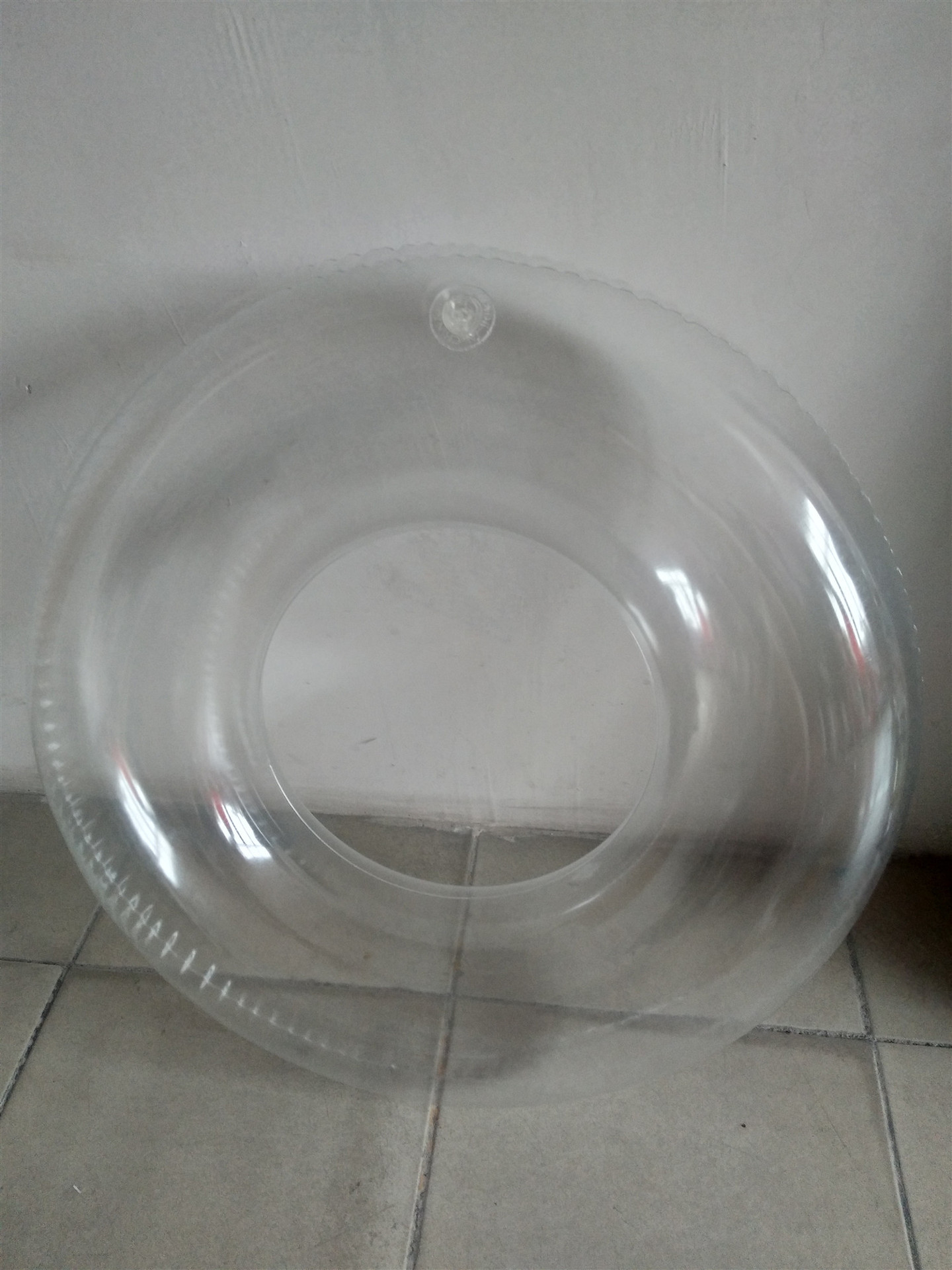 Inflatable water swimming ring PVC