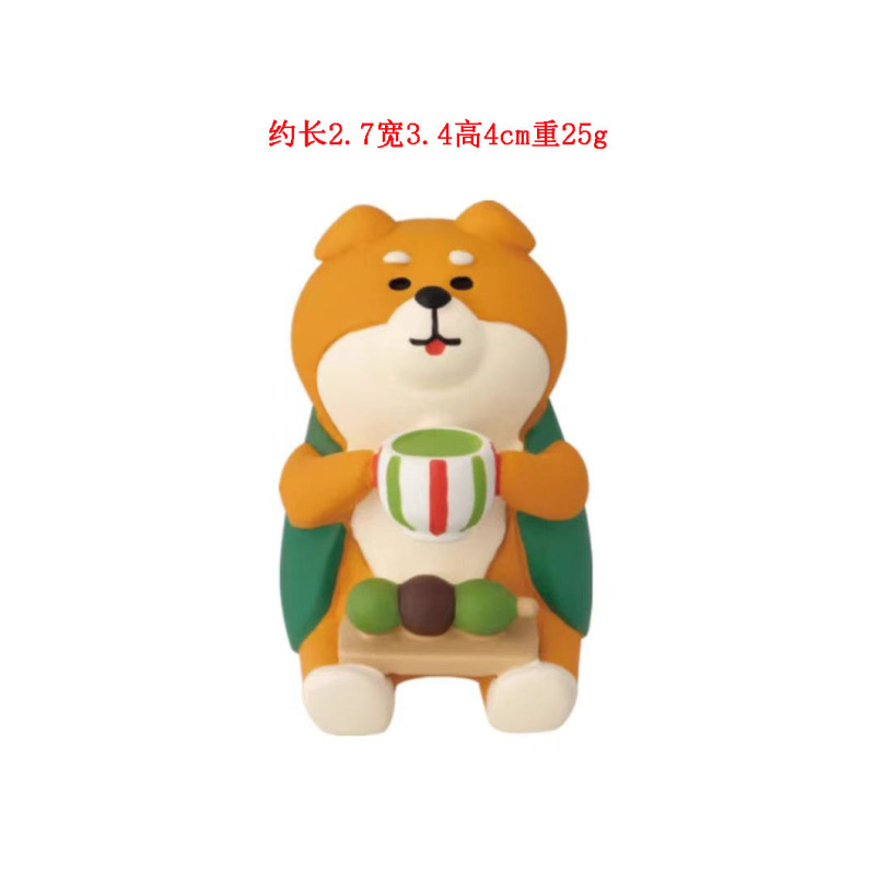 日式猫工艺品摆件 ZAKKA潮玩手办盲盒配件面包店装饰礼品树脂摆件|undefined