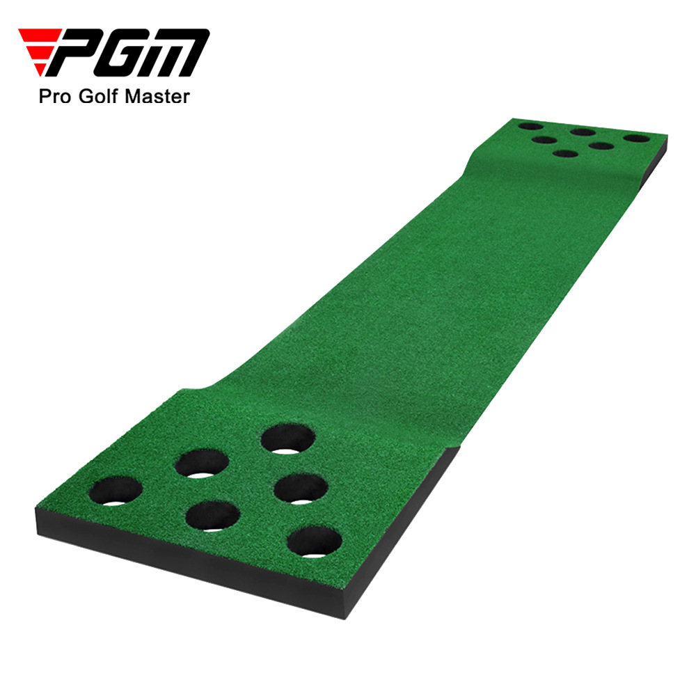 Thảm tập golf trong nhà PGM đa lỗ di động 0,6x3m — GL018 【Xanh lá đơn nhiều lỗ (không có cỏ dài) 】, GL018 [Green nhỏ nhiều lỗ đơn (không có cỏ dài) + 6 bóng], GL018 【một cây xanh nhỏ với cỏ dài và nhiều lỗ 】, GL018 [một quả xanh nhỏ với cỏ dài và nhiều lỗ, đặt 6 quả bóng]