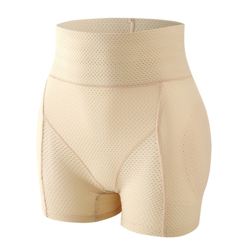 High-waist fake cross-fake butt safety pants butt enlargement artifact buttock lifting underwear all-in-one belly tightening crotch enlargement pants summer
