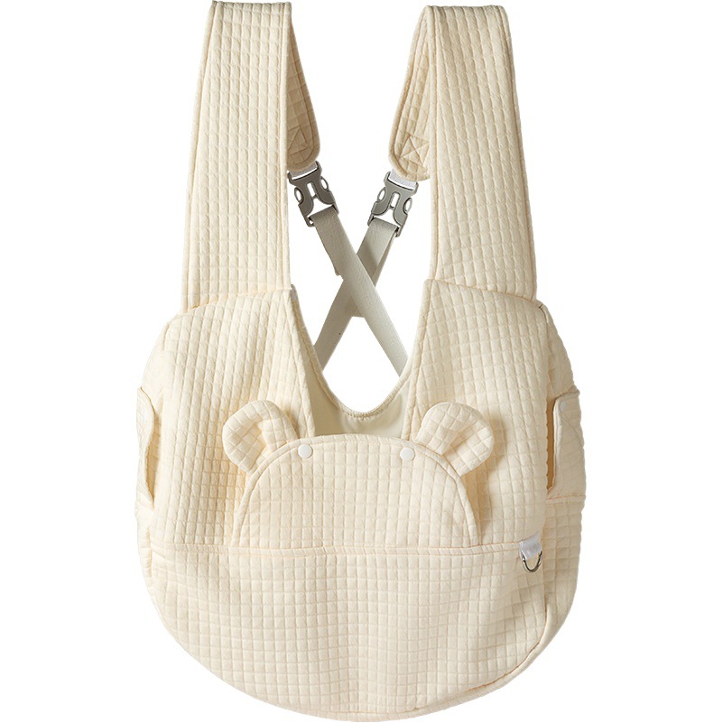 Transportín para mascotas para todas las estaciones, bolso cruzado simple con forma de oso, transportín para gatos, transportín para exteriores, mochila para perros.