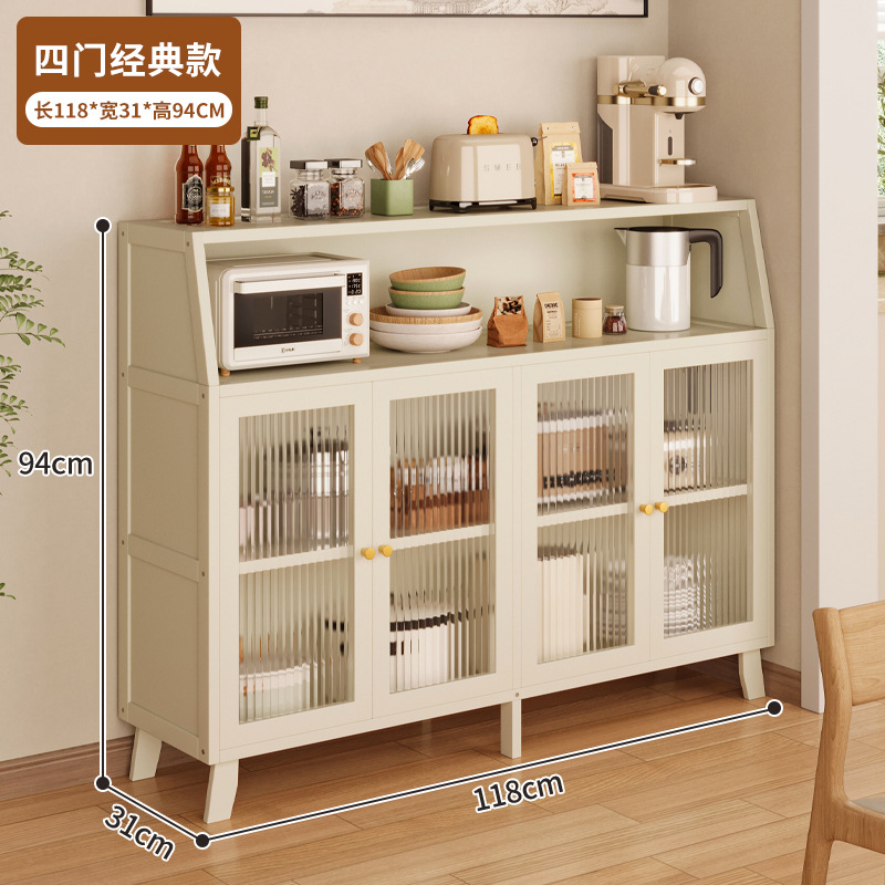 Gabinete de comedor de cocina sala de estar contra la pared armario todo en uno armario armario de piso armario de almacenamiento de café armario de té armario de almacenamiento