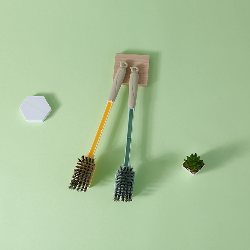 Xiyiou Creative Bathroom Toilet Brush Set with Base Square Toilet Cleaning Brush Round Toilet Brush Wholesale
