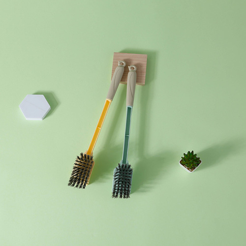 Xiyiou Creative Bathroom Toilet Brush Set with Base Square Toilet Cleaning Brush Round Toilet Brush Wholesale