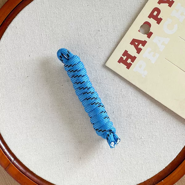 Sky Blue-Braided Rope Shoe Hanger