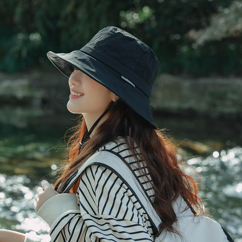 人気のアウトドアレトロフィッシャーマンハット、夏のハイキング、釣り、日焼け止めサンハット、登山、ウエスタンサンシェードカウボーイハット|undefined