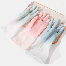 E 46611 Thickened waterproof kitchen rubber gloves �Ӻ��ˮ