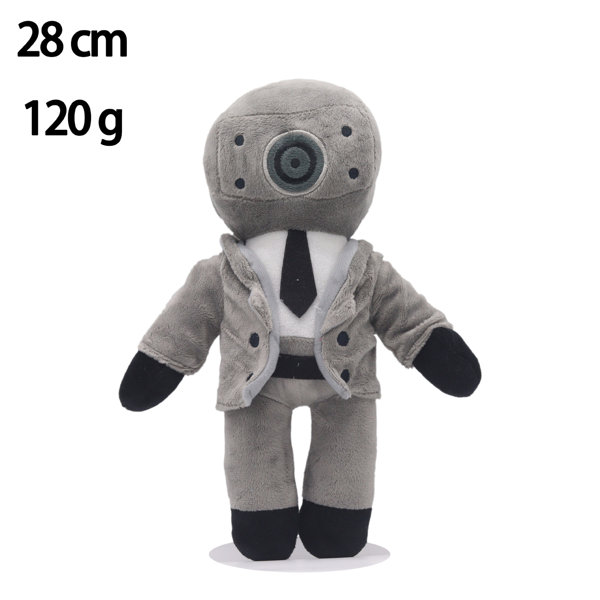 Transfronterizo nuevo inodoro persona Monitor persona audio persona peluche juguete skibidi aseo muñeca de peluche