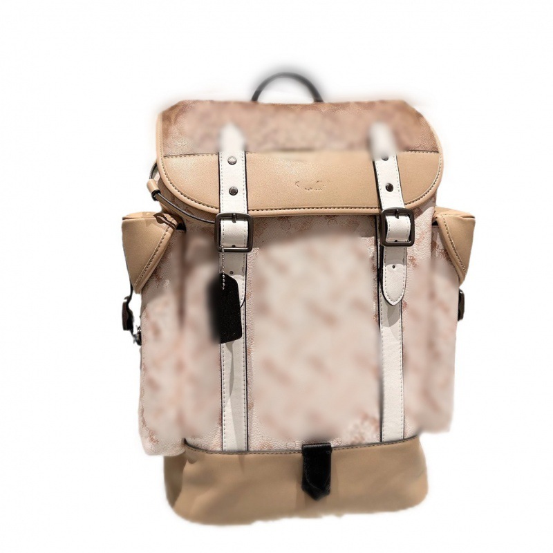 2023 nueva mochila tridimensional de gran capacidad mochila de cuero para hombres bolsa de viaje casual transfronteriza bolsa de viaje grande