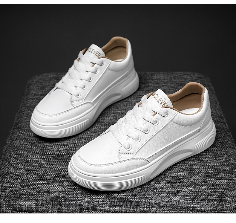 法米姿 秋季新款时尚圆头板鞋运动休闲单鞋