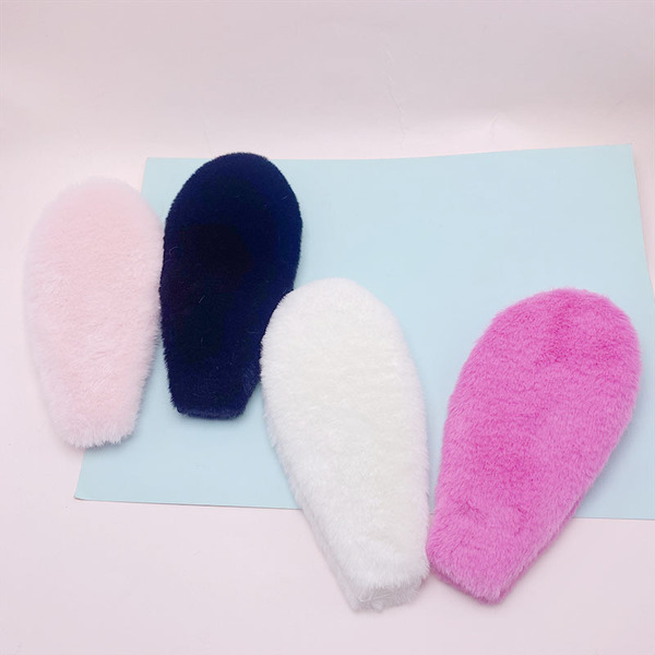 Double-sided velvet hair accessory