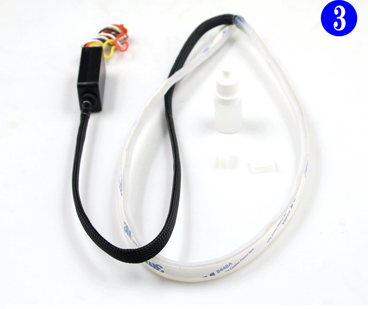 Ozm LED Daytime Light Streamer Tearful Eye led Blue Tearful Eye aozoom Crystal Horse Running Daytime Light Steering