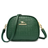 Fashionable shoulder bag, summer one-shoulder bag, small bag, 2022, crocodile print