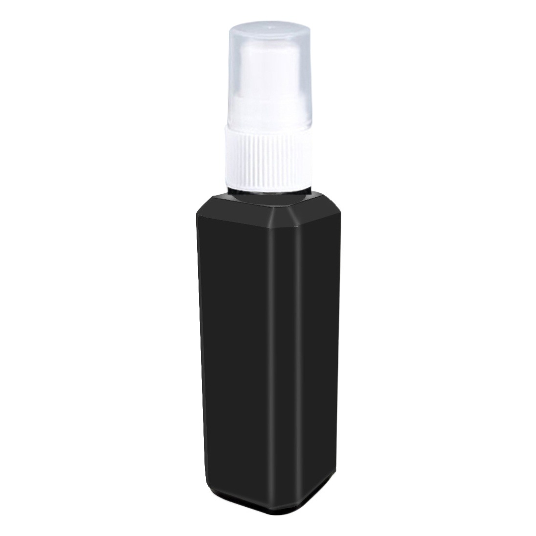 100mL botella de spray cuadrada engrosada botella de spray mascota botella de plástico transparente líquido sub-botella regadera