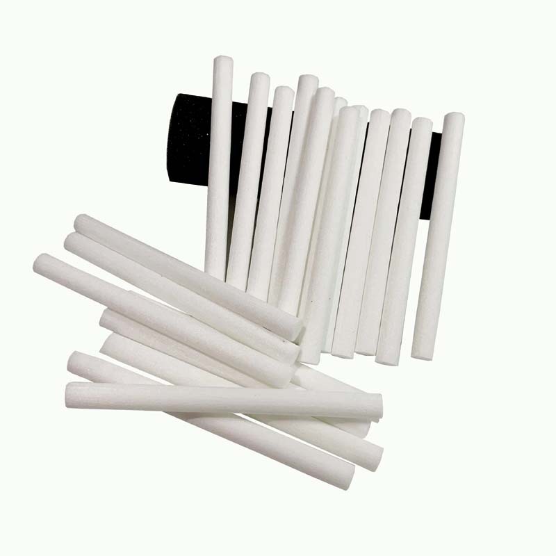 Varillas de algodón de repuesto para humidificador USB y difusor de aroma para automóvil, varillas de núcleo de algodón de fibra blanca, varillas de algodón de filtro reemplazables.