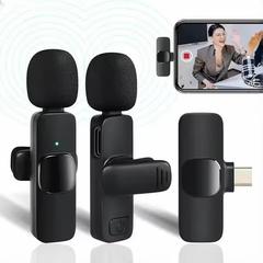 无线麦克风领夹式收音麦器直播主播录音设备夹领式网红吃播降噪麦