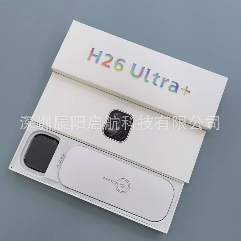 Cross-Border H26Ultra+ Smart Watch Ip67 Waterproof Heart Rate and Blood Oxygen Monitoring Hello Plum Bluetooth Calling