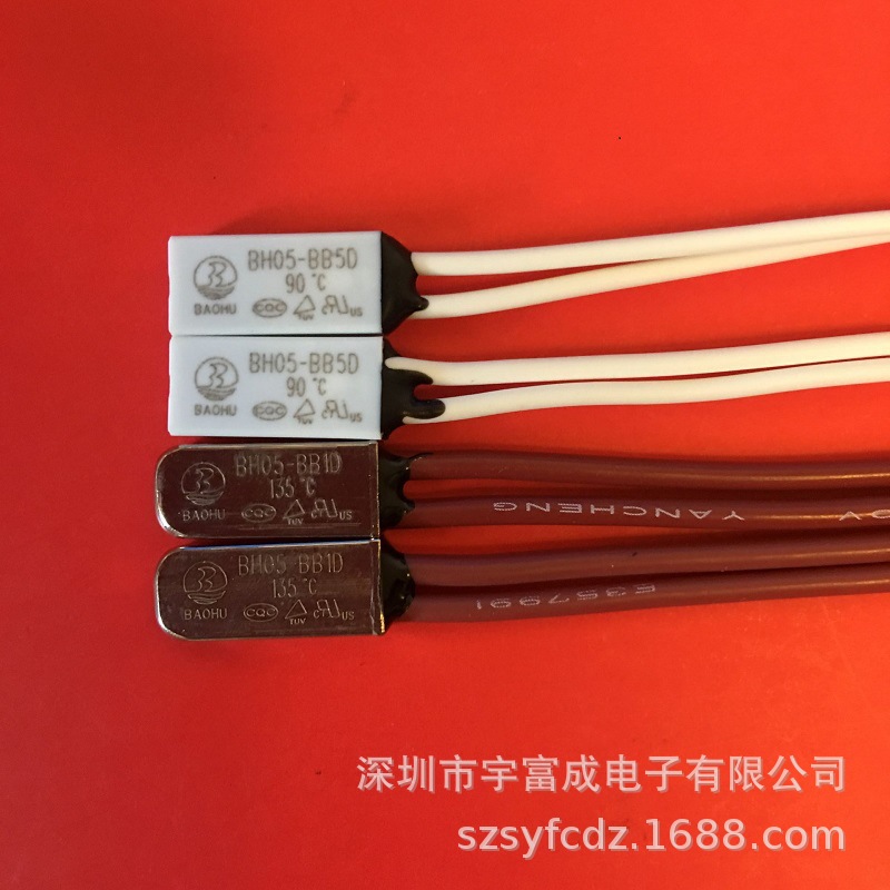 BH05-BB1D/BH05-BB5D 90℃温控开关温度开关热保护器